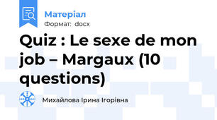 Quiz : Le sexe de mon job – Margaux (10 questions)