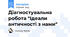 Діагностувальна робота "Ідеали античності з нами"