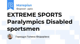 EXTREME SPORTS Paralympics Disabled sportsmen