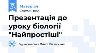 Презентація до уроку біології "Найпростіші"
