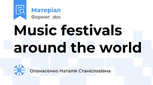 Music festivals around the world