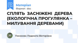 СПЛЯТЬ  ЗАСНІЖЕНІ  ДЕРЕВА  (ЕКОЛОГІЧНА ПРОГУЛЯНКА – МИЛУВАННЯ ДЕРЕВАМИ)