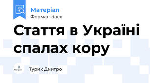 Стаття в Україні спалах кору