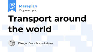Transport around the world