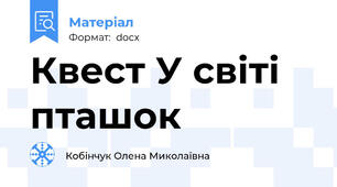 Квест У світі пташок