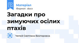 Загадки про зимуючих осілих птахів