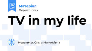 TV in my life