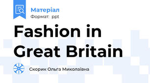 Fashion in Great Britain