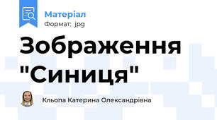 Зображення "Синиця"