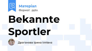 Bekannte Sportler