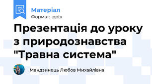 Презентація до уроку з природознавства "Травна система"