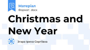 Christmas and New Year