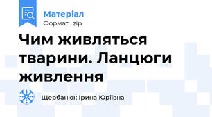 Чим живляться тварини. Ланцюги живлення