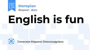 English is fun