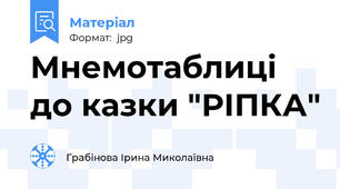 Мнемотаблиці до казки "РІПКА"