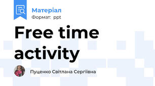 Free time activity
