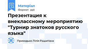 Презентация к внеклассному мероприятию "Турнир знатоков русского языка"