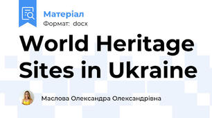 World Heritage Sites in Ukraine