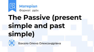 The Passive (present simple and past simple)