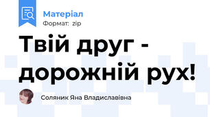 Твій друг - дорожній рух!