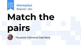 Match the pairs