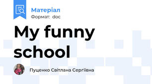 My funny school