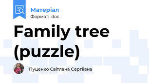 Family tree (puzzle)