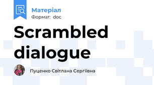 Scrambled dialogue