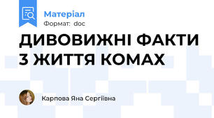 ДИВОВИЖНІ ФАКТИ 3 ЖИТТЯ КОМАХ