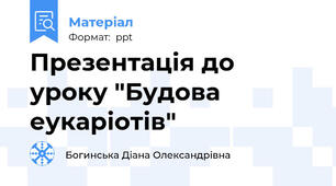 Презентація до уроку "Будова еукаріотів"