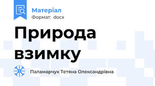 Природа взимку