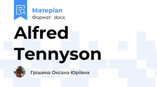 Alfred Tennyson