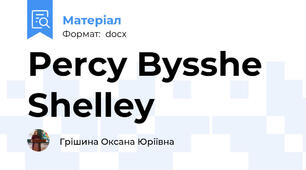 Percy Bysshe Shelley