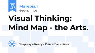 Visual Thinking: Mind Map - the Arts.