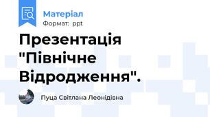 Презентація "Північне Відродження".