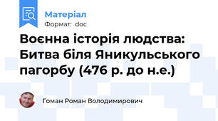 Воєнна історія людства: Битва біля Яникульського пагорбу (476 р. до н.е.)