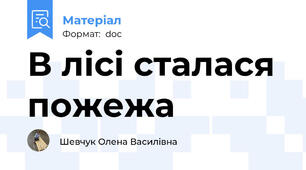 В лісі сталася пожежа