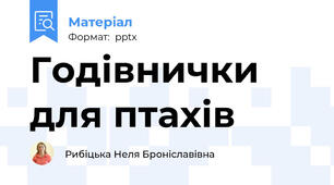 Годівнички для птахів