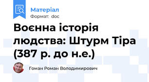 Воєнна історія людства: Штурм Тіра (387 р. до н.е.)