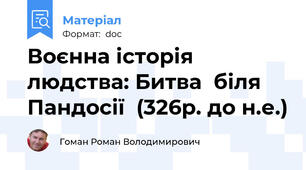 Воєнна історія людства: Битва  біля  Пандосії  (326р. до н.е.)