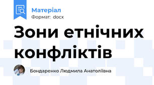 Зони етнічних конфліктів