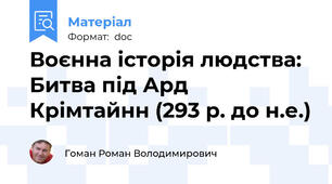 Воєнна історія людства: Битва під Ард Крімтайнн (293 р. до н.е.)