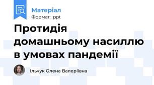 Протидія домашньому насиллю в умовах пандемії