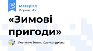 «Зимові пригоди»