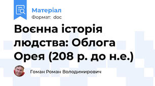 Воєнна історія людства: Облога Орея (208 р. до н.е.)