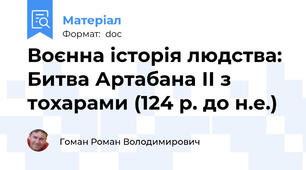 Воєнна історія людства: Битва Артабана ІІ з тохарами (124 р. до н.е.)