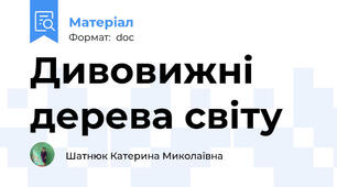 Дивовижні дерева світу
