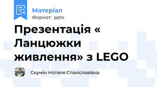 Презентація « Ланцюжки живлення» з LEGO
