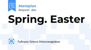 Spring. Easter