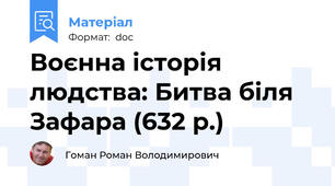 Воєнна історія людства: Битва біля Зафара (632 р.)